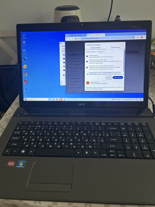 Ноутбук acer aspire 7560G