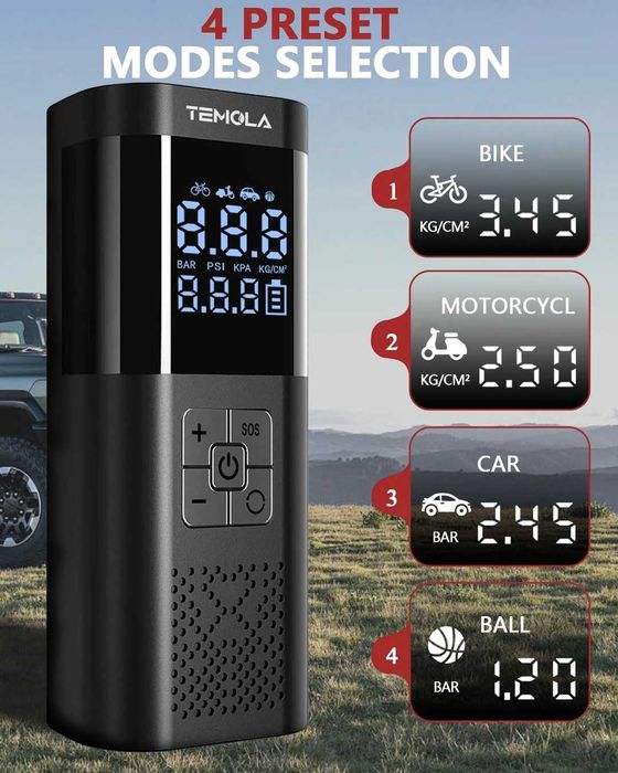 Pompă de aer electrică TEMOLA TN10.