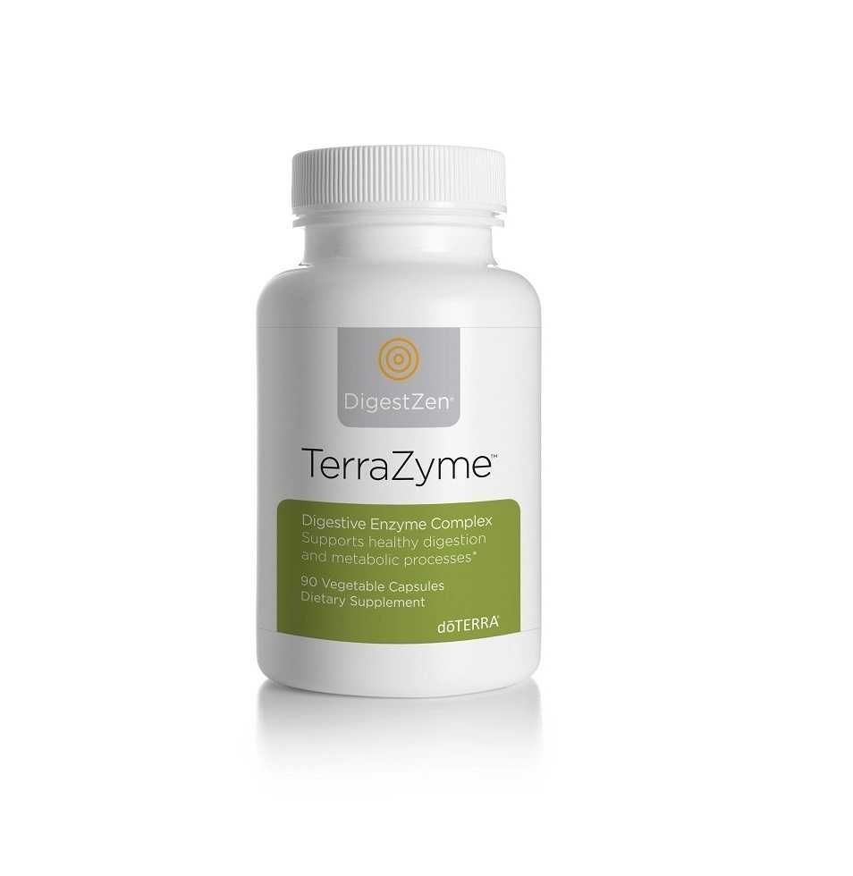 Terrazyme doterra enzime digestive - 90 capsule - transport cadou