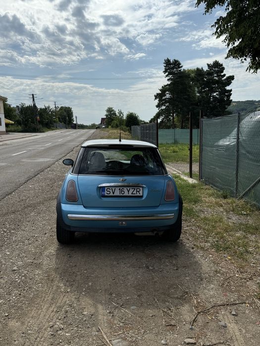 Mini cooper  albastru
