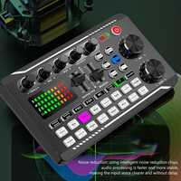 Mixer Audio cu Efecte de sunet Live Consola DJ Podcast Club Petrecere