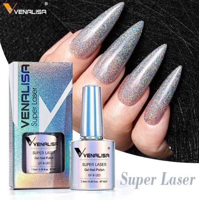 Venalisa Super Laser uv&led гел лак с лазер ефект