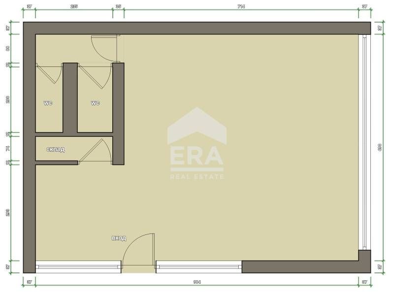 Дава се под наем Офис в Силистра, Център - 188 кв.м за 1534 € - Снимка #5
