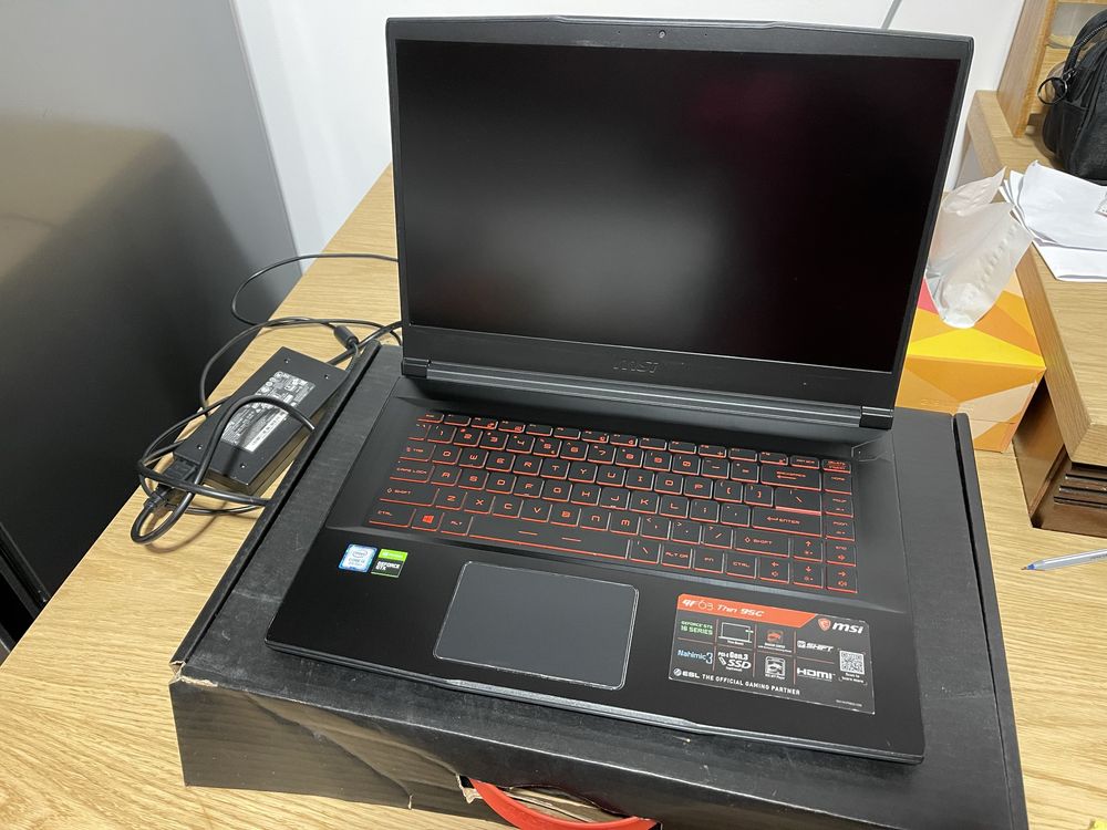 Laptop Gaming MSI GF-63 Thin 95C