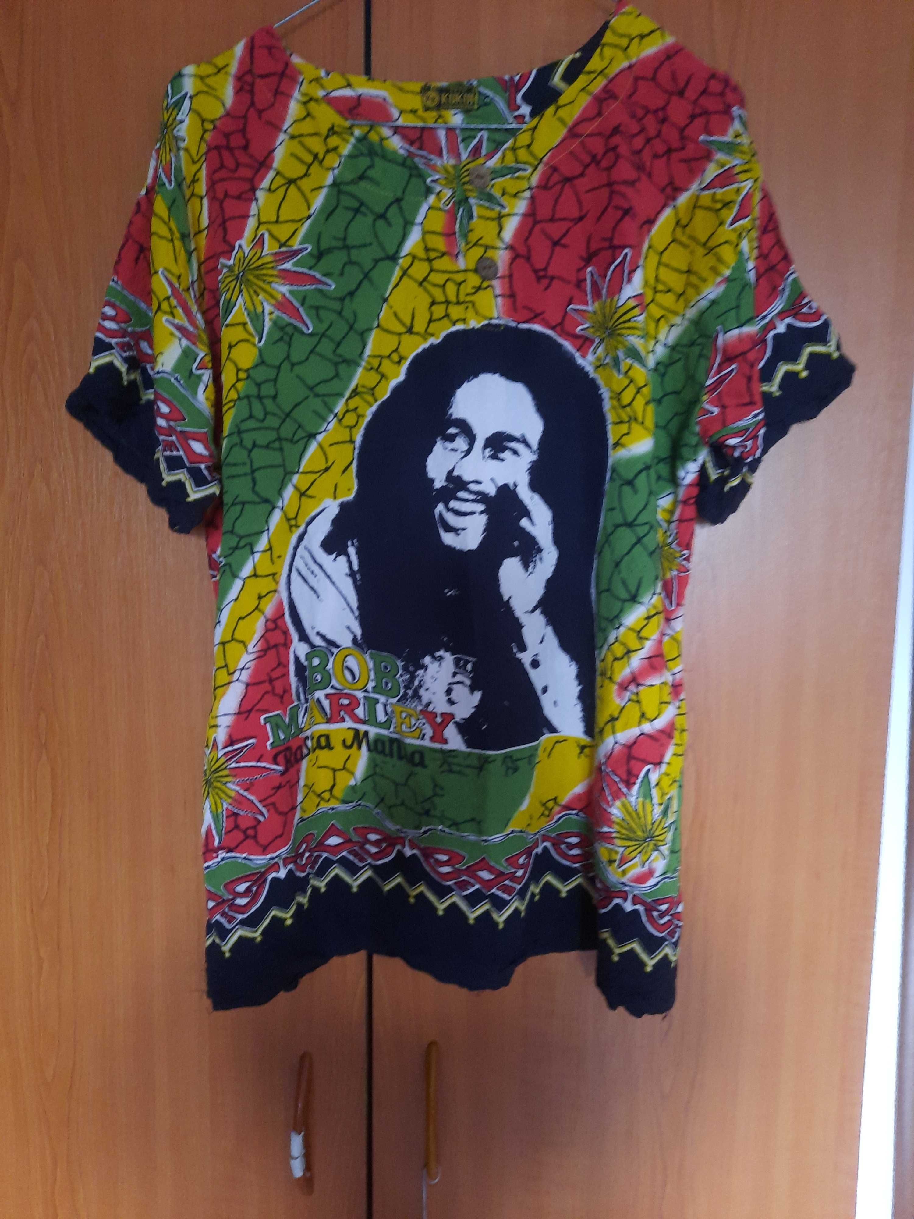 Camasa vara M/L Bob Marley unisex Rasta Mania