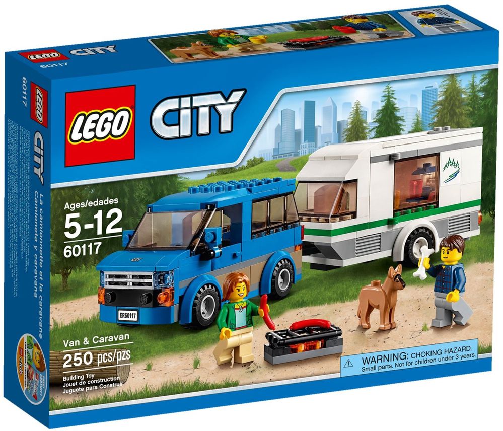 Lego City 60117 - Van & Caravan (2016)