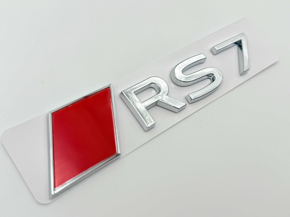 Emblema AUDI RS7 spate crom NOU