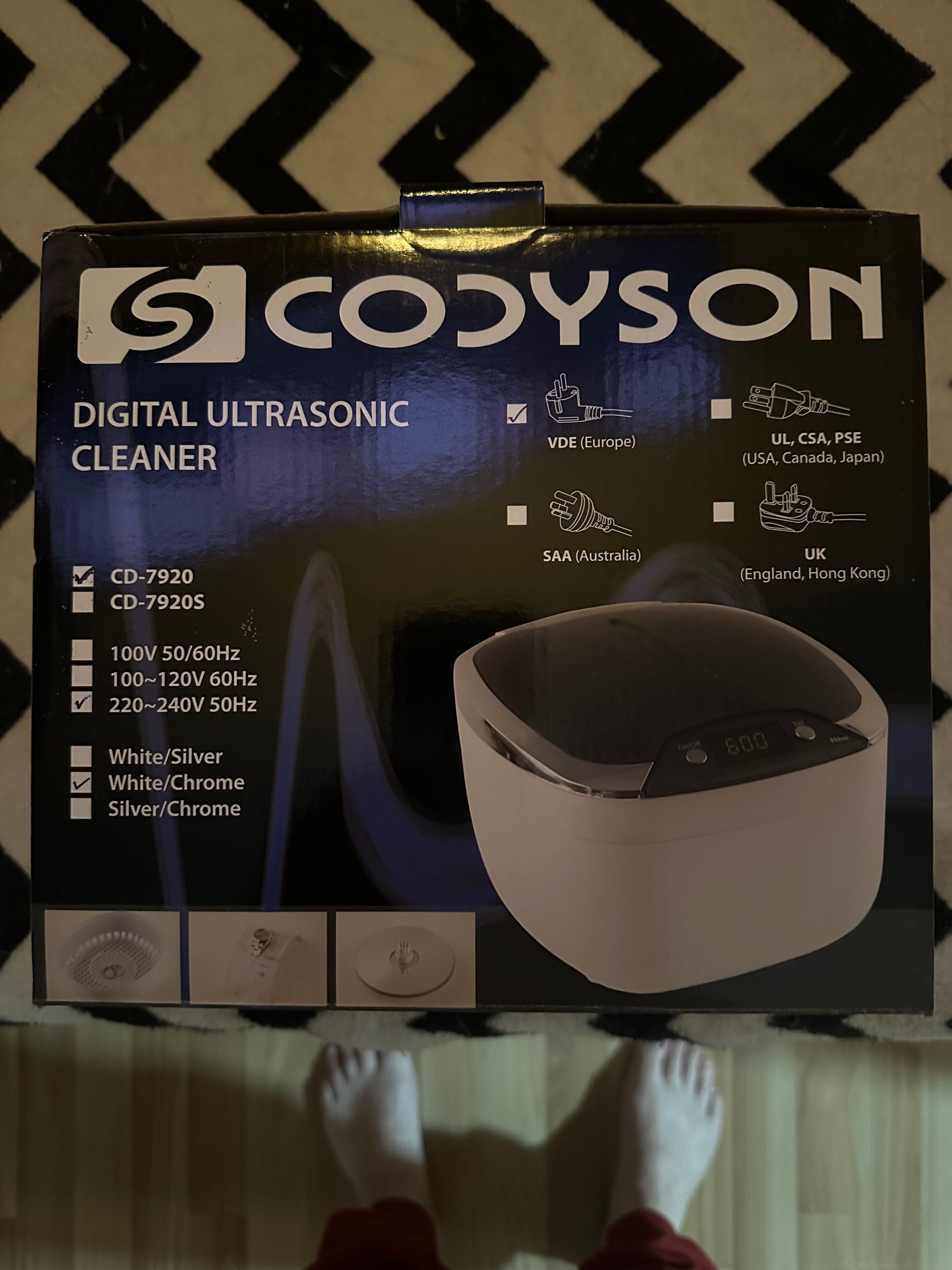 Digital Ultrasonic Cleaner CODYSON CD-7920