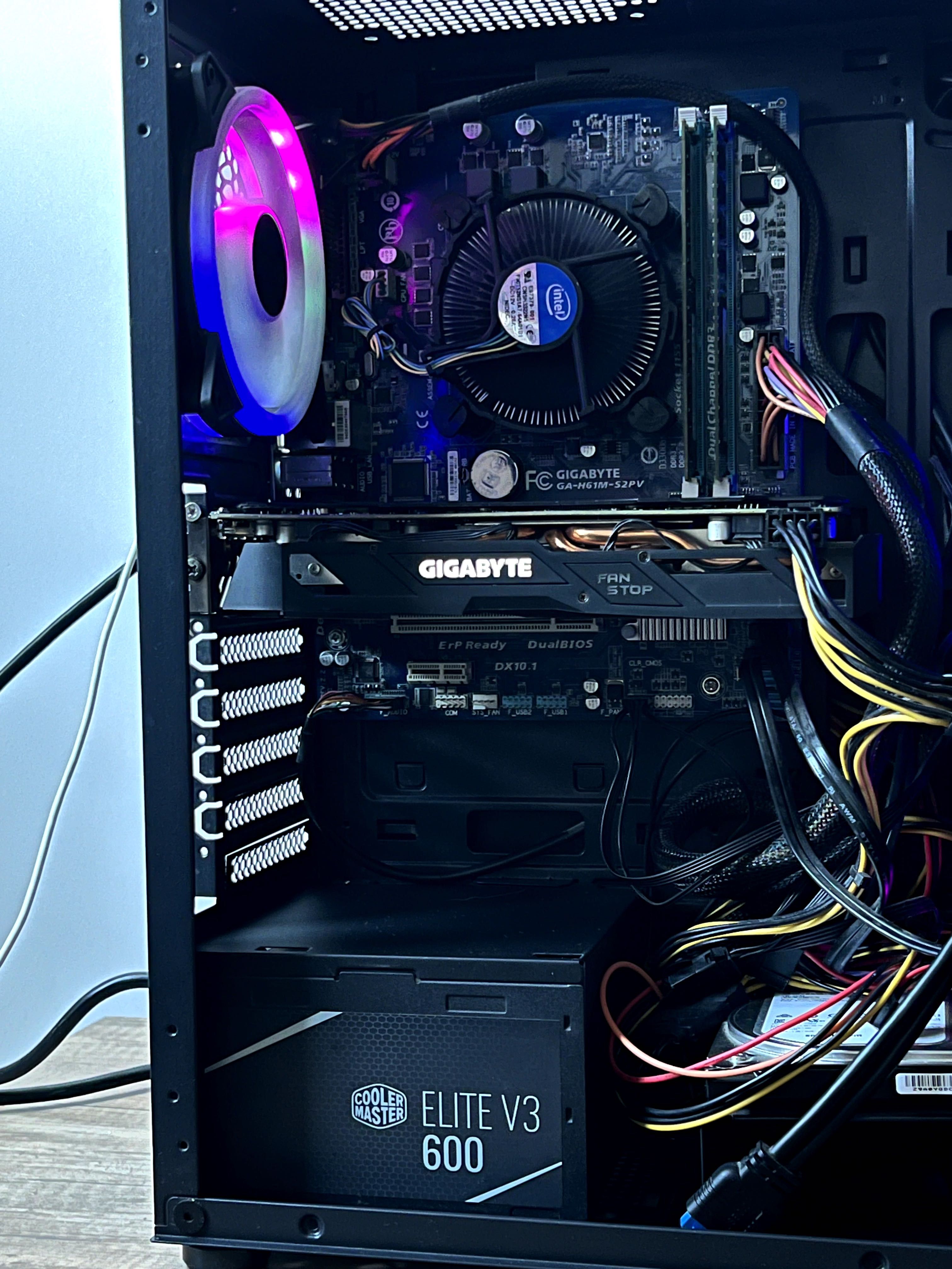 Геймърски компютър i7 + RX580 + 16GB RAM