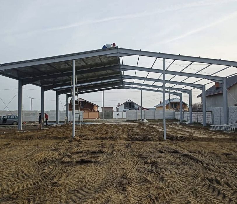 Vand structura metal din stoc 7x12x4m