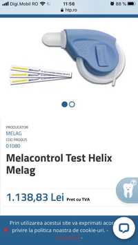 Melag Melacontrol Helix test Autoclav sterilizator dental