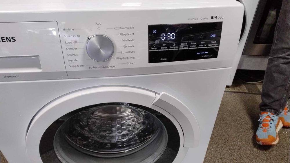 А+++ Пeралня машина Siemens-Сименс 6.5 кг 1200 об/мин iQ500