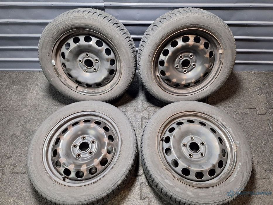 Jante tabla cu cauciucuri iarna Nokian R16 5x112 SKODA OCTAVIA3 2012 - 2020 r16  ET46 5Q0601027AK/AL
