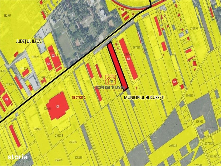 Vanzare teren Odai - Centura Nord - Otopeni, Bucuresti