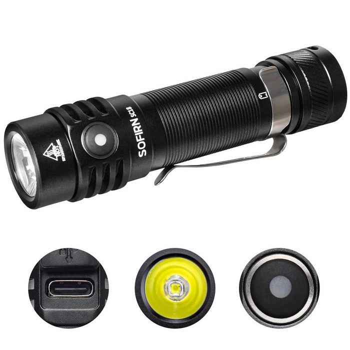 Lanterna Sofirn SC18 cu led SST40 - full set