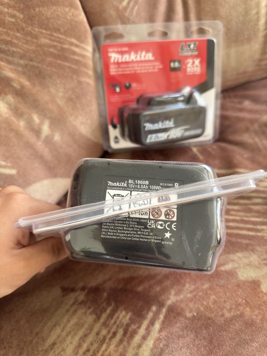 Acumulator / baterie makita 6.0 ah 18v