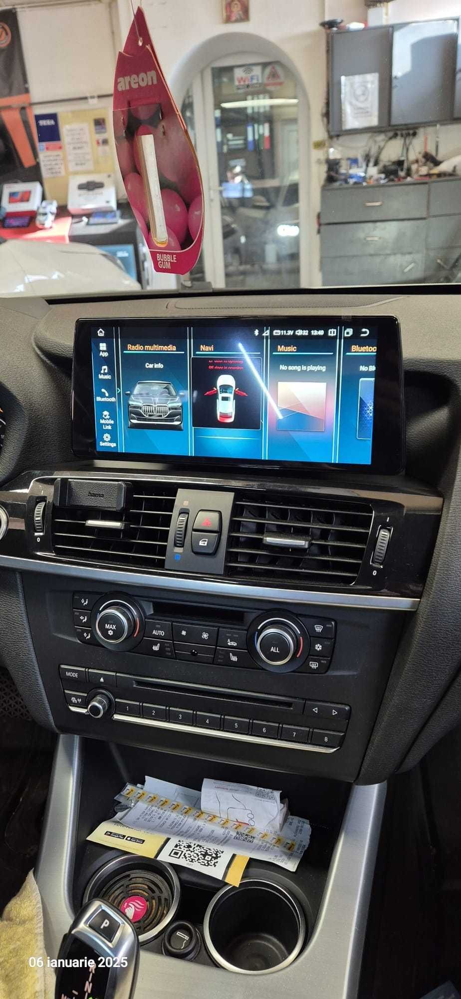 Navigatie Android Carplay BMW X3 X4 Waze YouTube GPS BT