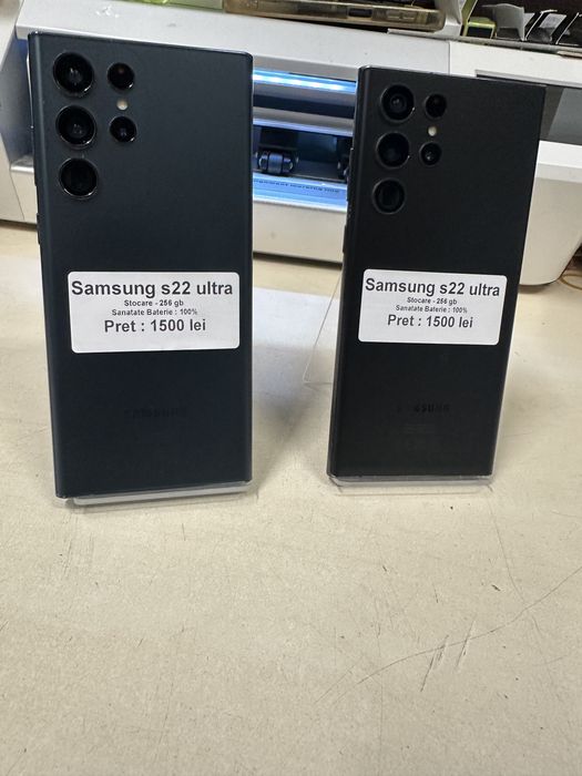 Samsung s22 ultra / 256 gb / 12 gb ram / garantie