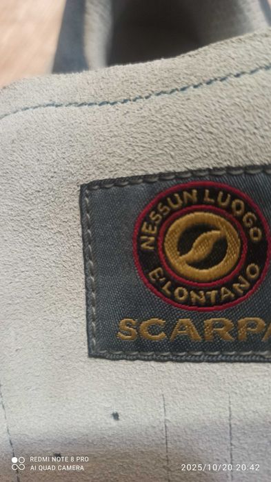 Scarpa n37 унисекс трекинг обувки