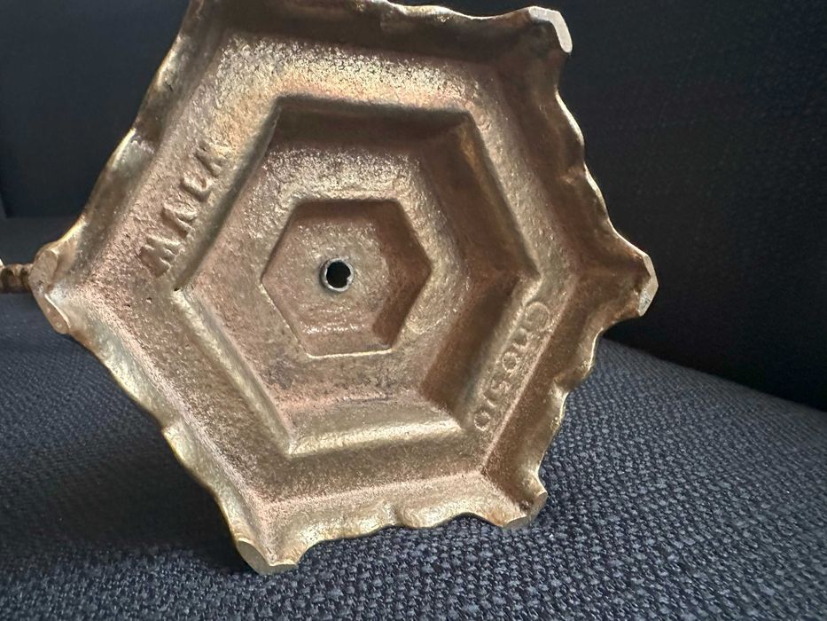 Бронзова менора 35,5 x 33 см.