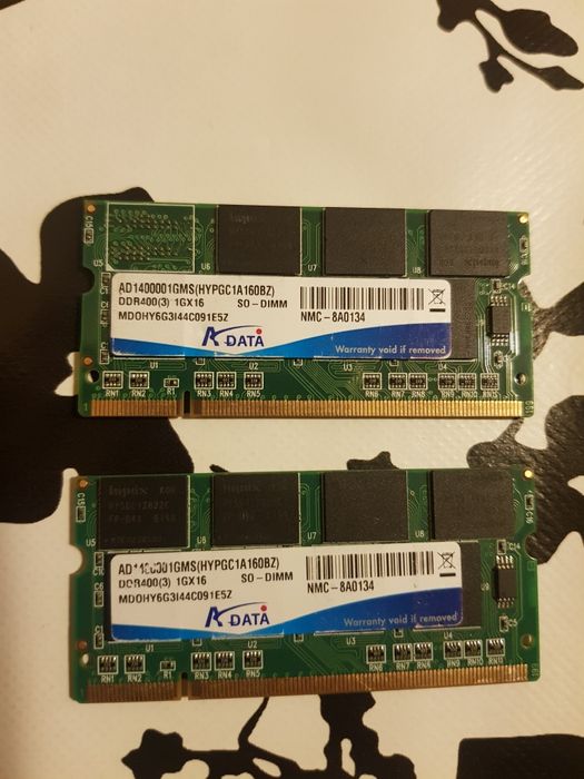 Kit Ram 2x4gb Ddr3L / Ram 1gb Ddr1