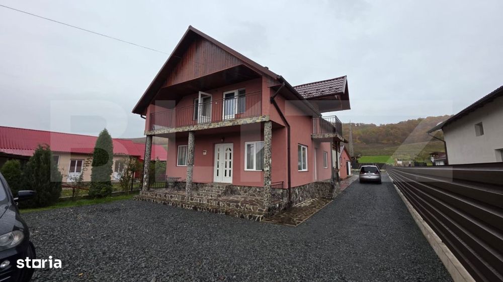 Casa complet mobilata si utilata, garaj dublu, curte spatioasa (Sarata