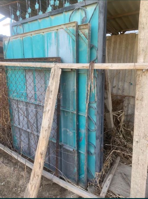 Ворота гаражные метал толстый