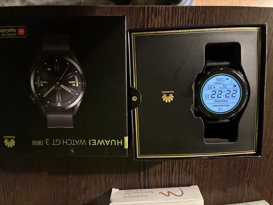 Huawei Watch GT3, 46mm, Active Edition, Black