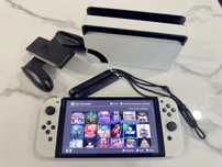 Switch oled,512gb,прошитый,nintendo