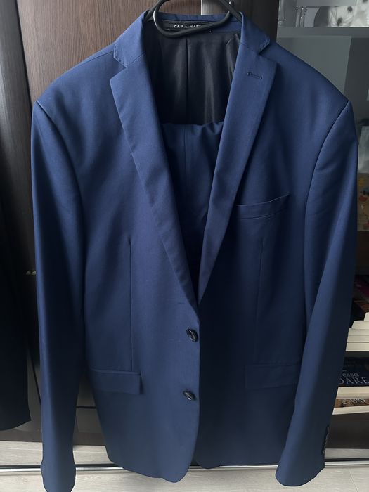 Costum Zara Man albastru