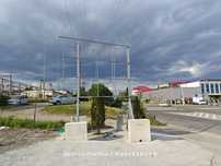 Panou publicitar stradal, totem, reclama