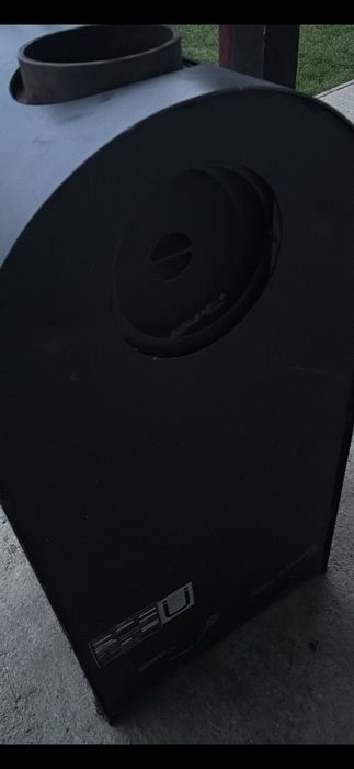 Sobă tip Șemineu. Pe lemne sau carbune