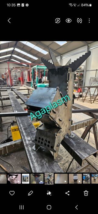 Soba rachetă ,grătare,confecții metalice .