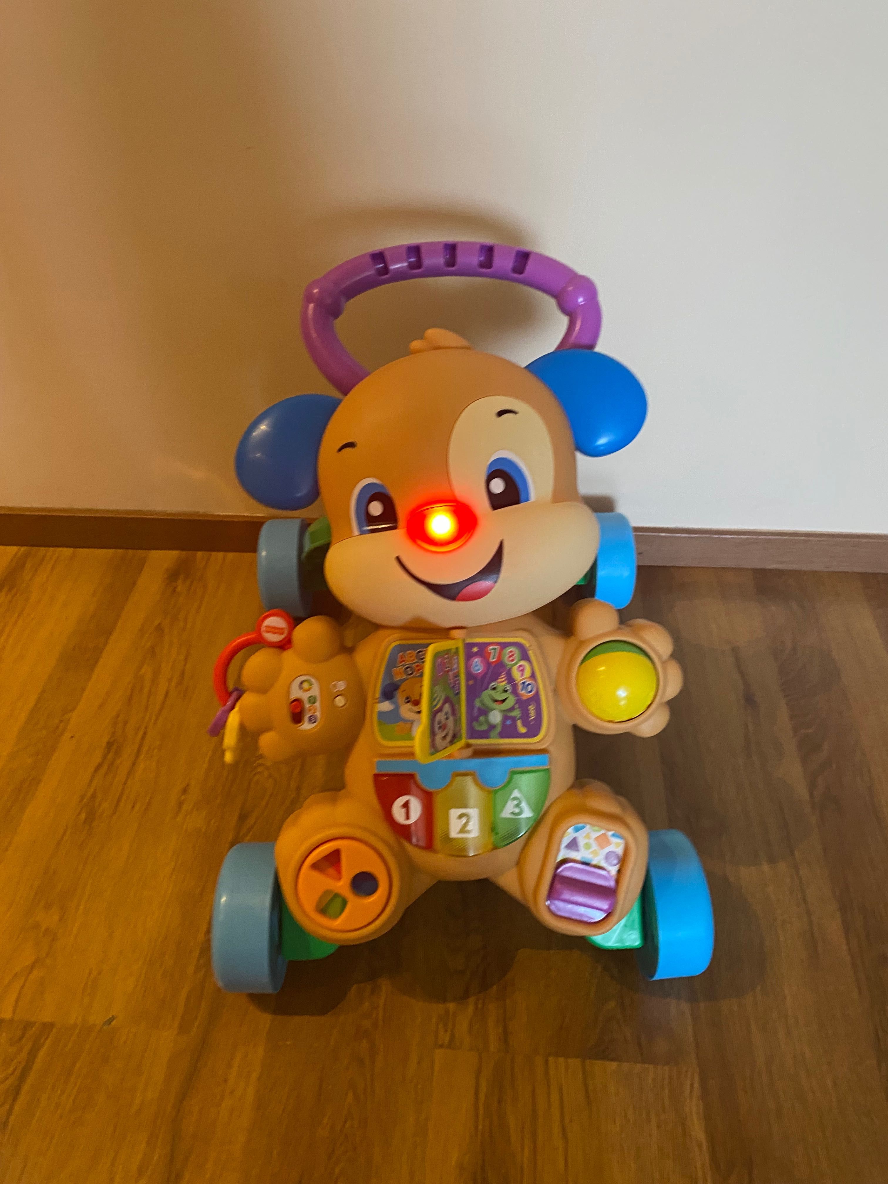 Fisher Price LAUGH & LEARN Проходилка кученце на български език