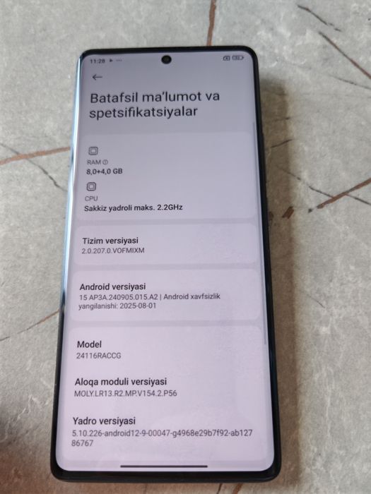 Redmi Note 14 Pro 8+8/256GB