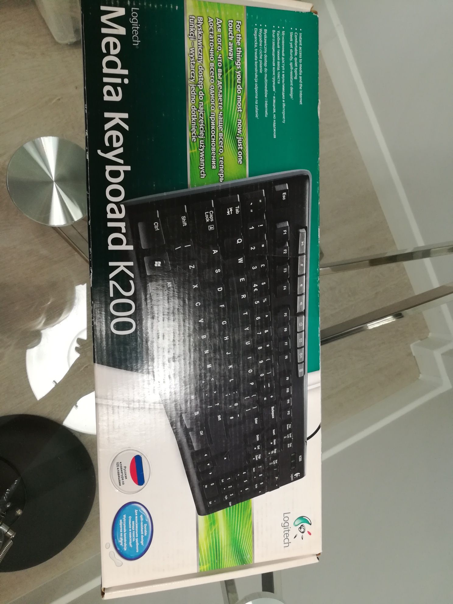 Клавиатура Logitech K200