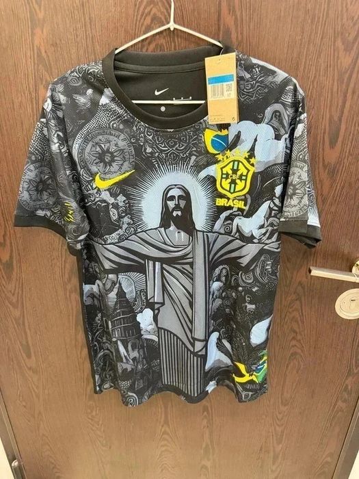 Tricou Brasil Brazilia Jesus Isus S/M/L/XL nou/new