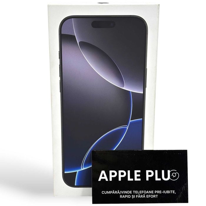 iPhone 16 Pro Max 91% 256Gb Black Excelentă +24Luni Garanție/ApplePlug
