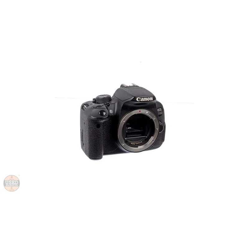 Aparat foto Canon EOS 700D, CMOS 18 Mp, FHD | UsedProducts.ro