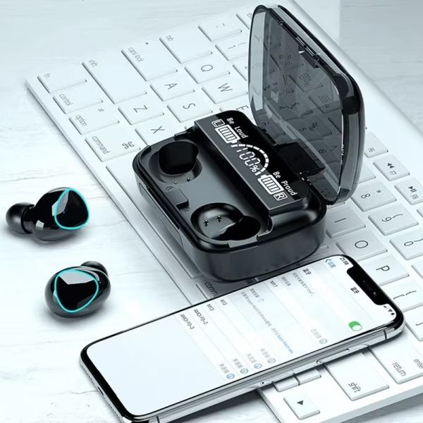 Безжични TWS блутут Слушалки М10 9D HiFi EarBuds Wireless EarBuds