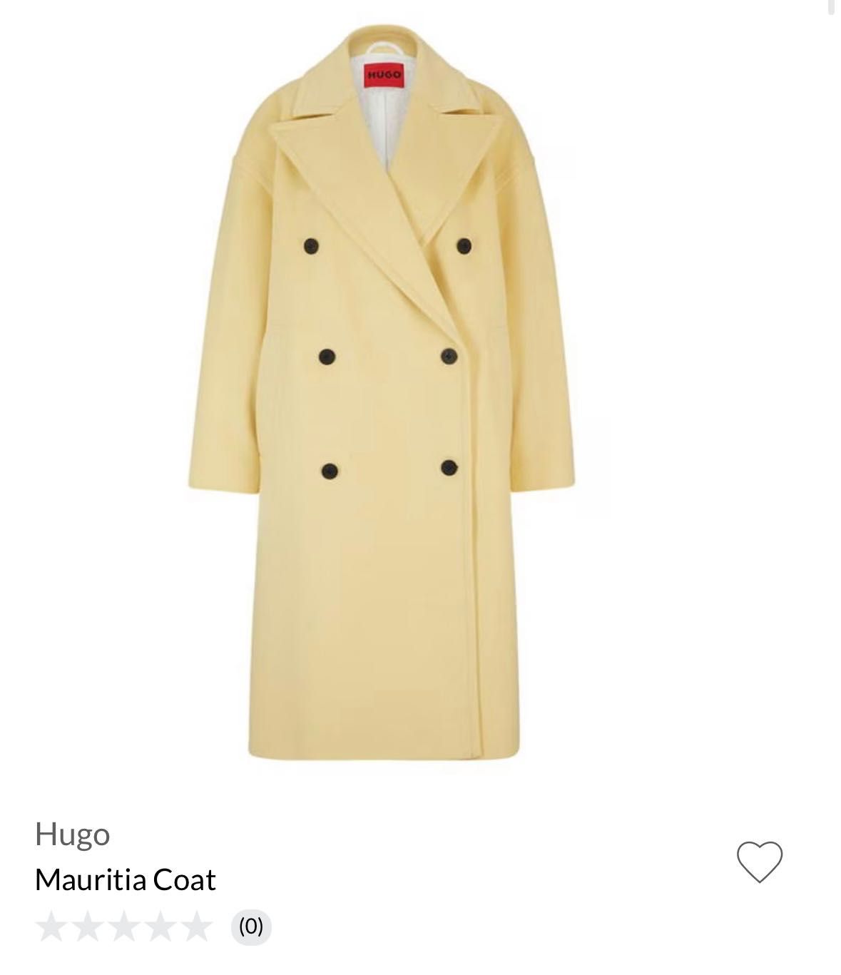 Палто ново Hugo Boss