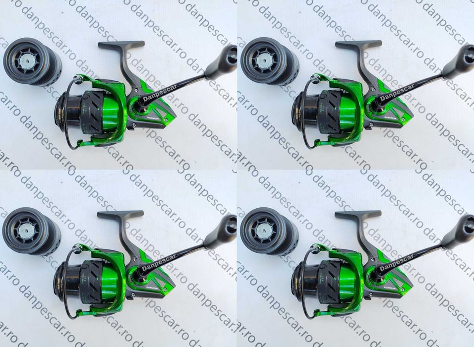 SET 4 Mulinete Feeder Robinhan IMPACT SP5000 tambur long cast 10rulmen