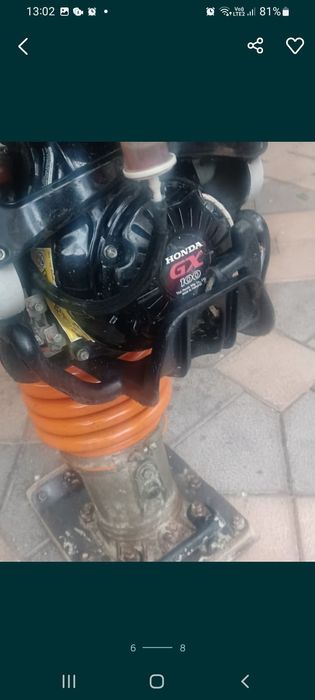 Mai compactor MIKASA că și noucu motor HONDA