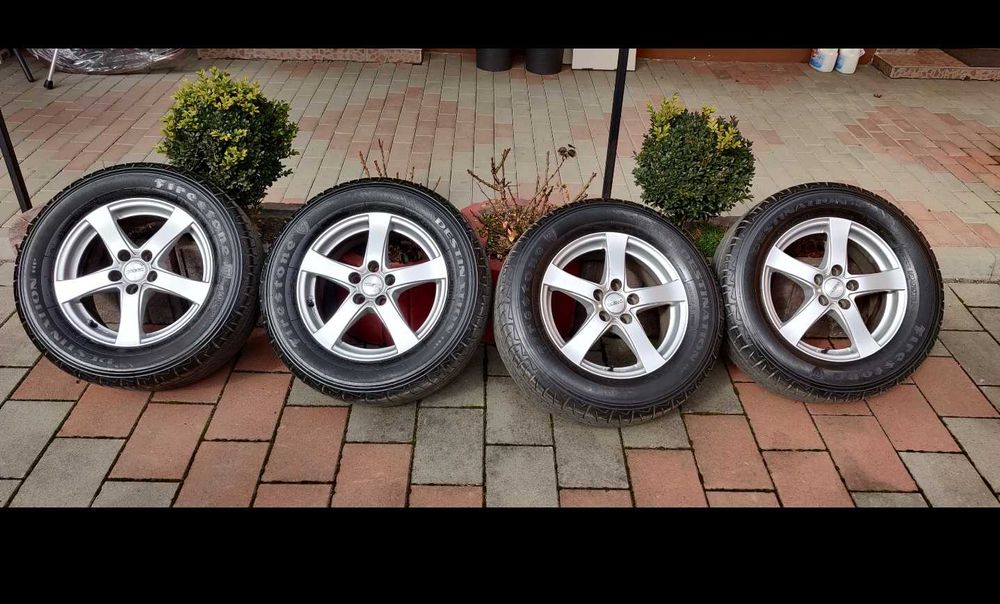Jante Dezent r16 5x108 / cauciucuri Iarna Firestone 235/60