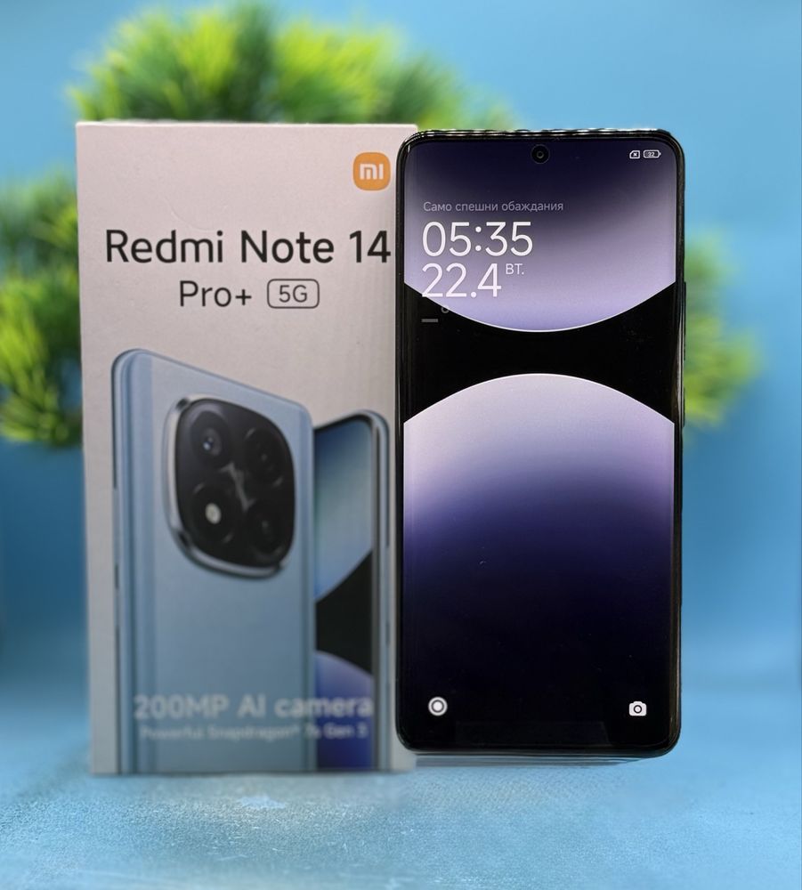 Xiaomi Redmi Note 14 Pro+, 12GB RAM, 512GB, 5G, Midnight Black