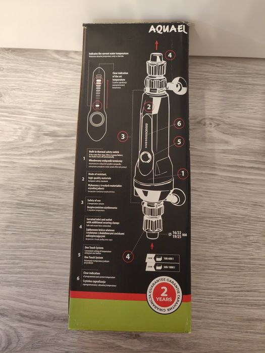 Încălzitor extern acvariu Aquael Flow 2.0 - 500W 500w