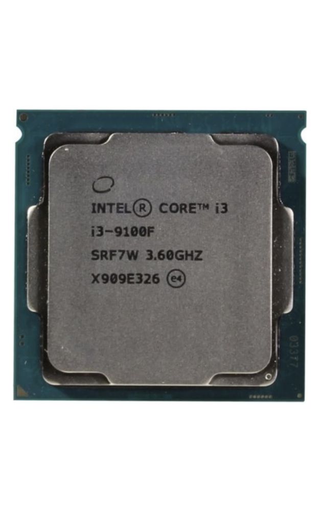 Процессор i3 - 9100f
