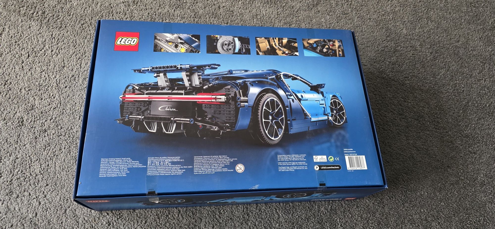LEGO Technic Bugatti Chiron 42083 – Nou, Sigilat, Cutie Impecabilă