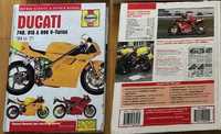 Manual moto Haynes Ducati V-Twins; Triumph Triples & Fours, Daytona