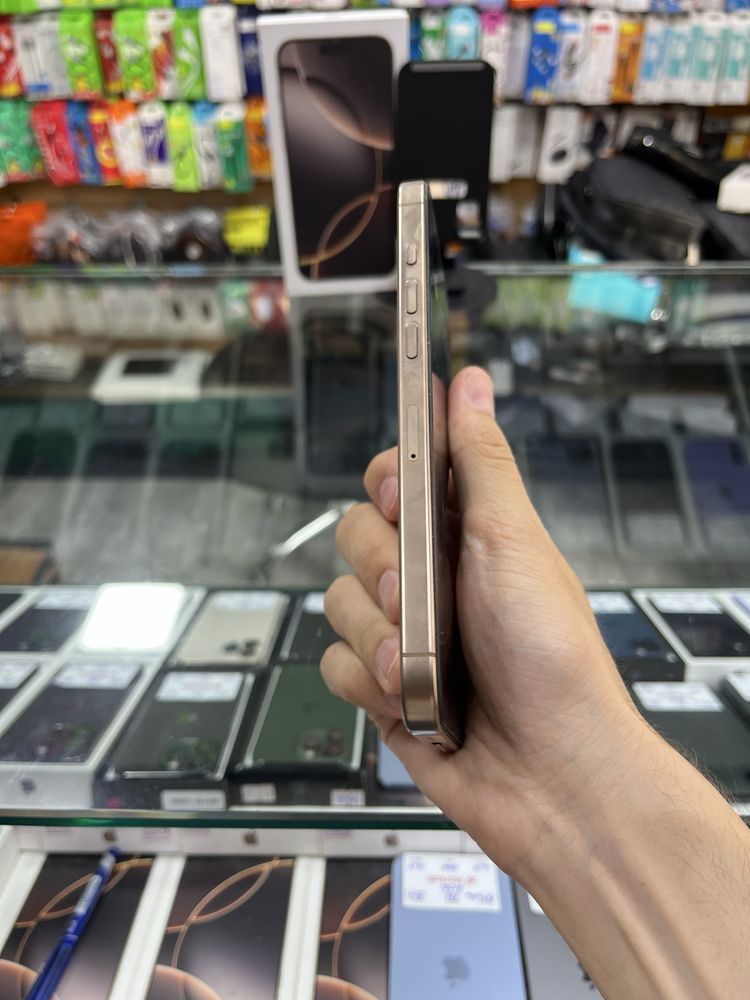 Iphone 16 Pro Max 256gb 100% desert sim - Naqd va halol nasiya savdoga